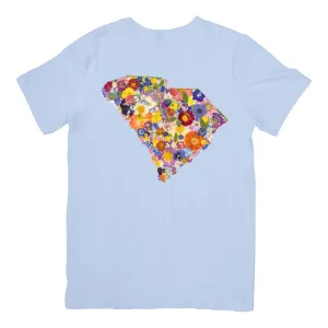 South Carolina Themed Comfort Colors Tshirt - "Where I Bloom" Collection