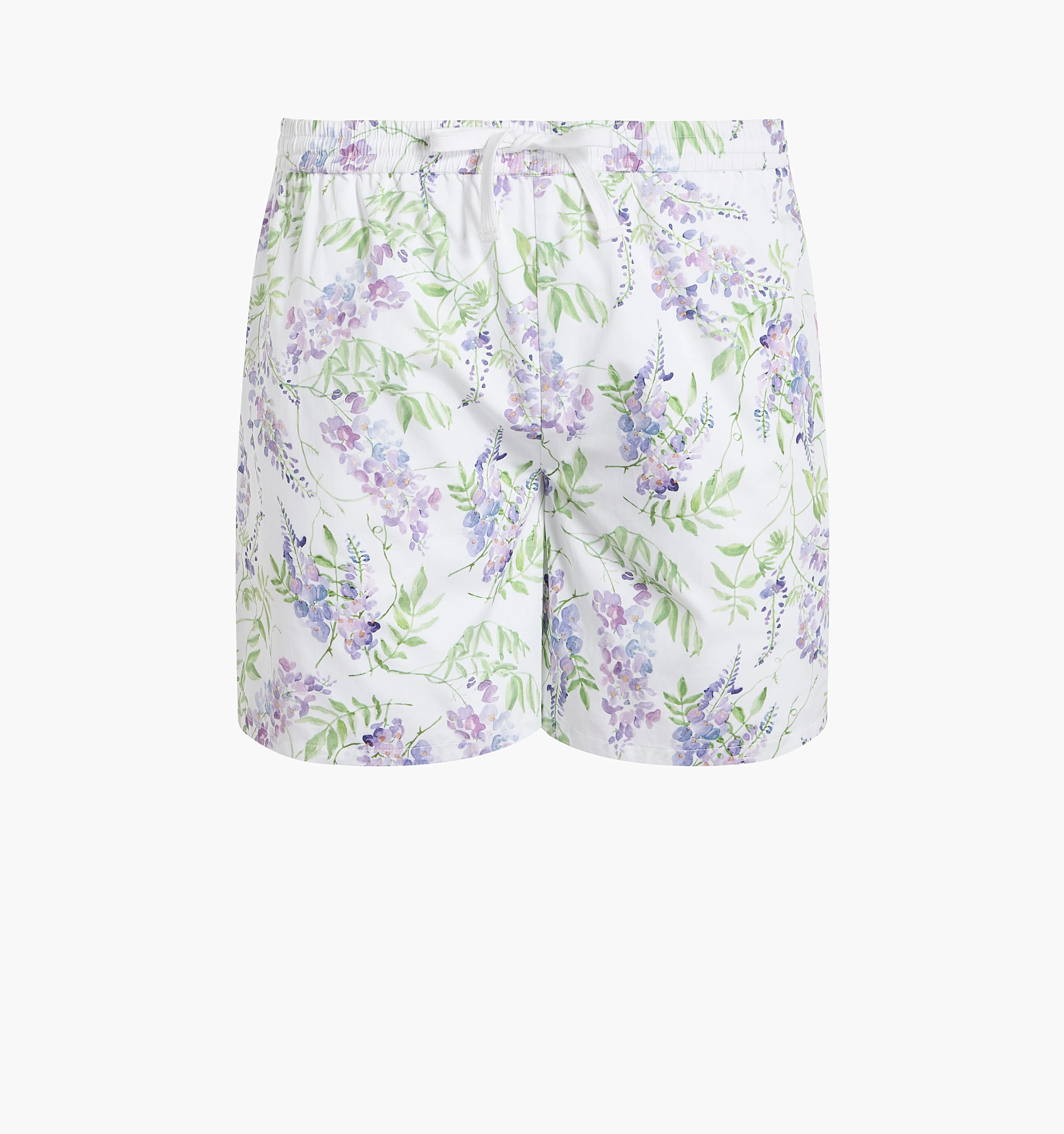 The Leo Short - Wisteria Cotton Sateen