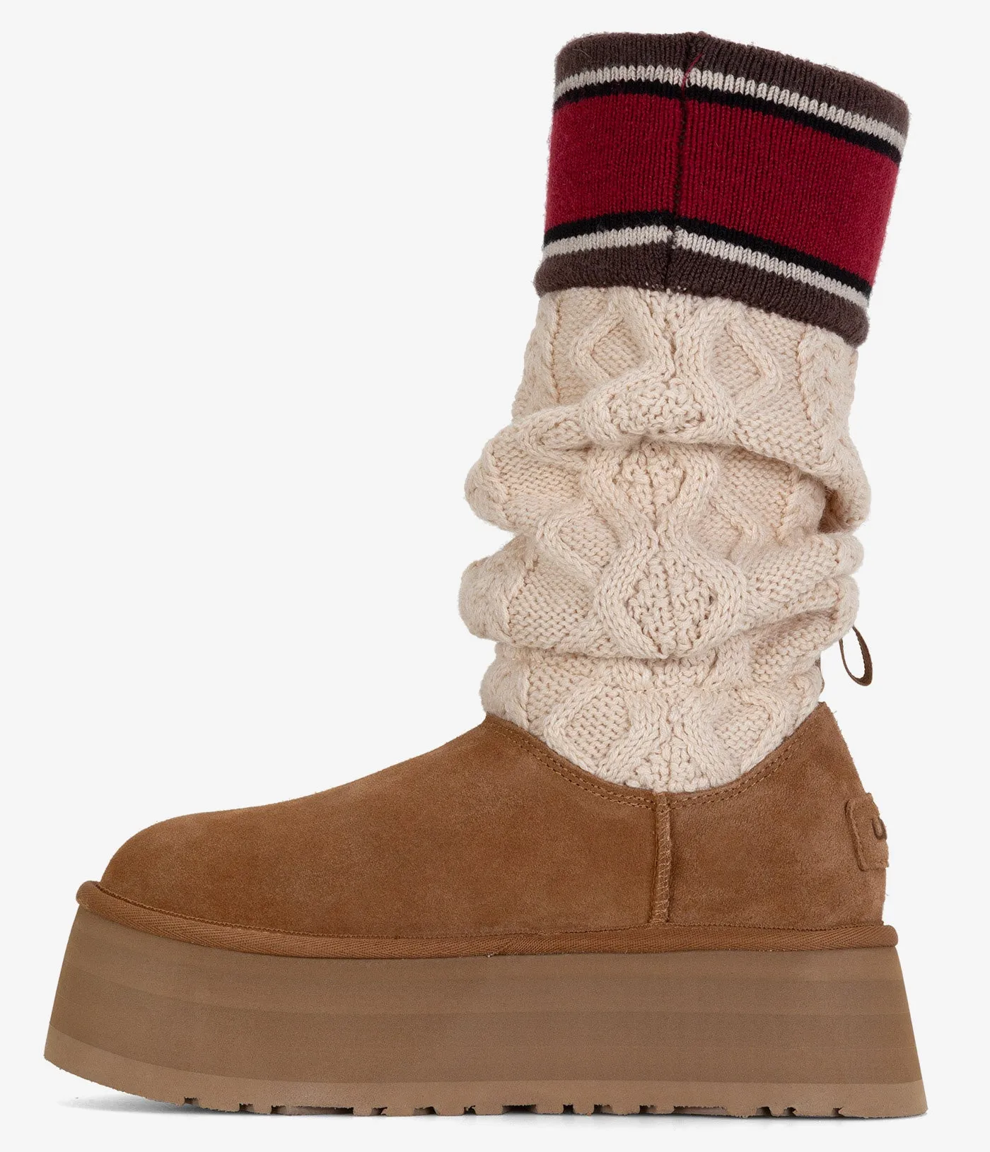 UGG Classic Sweater Letter Boot - Women