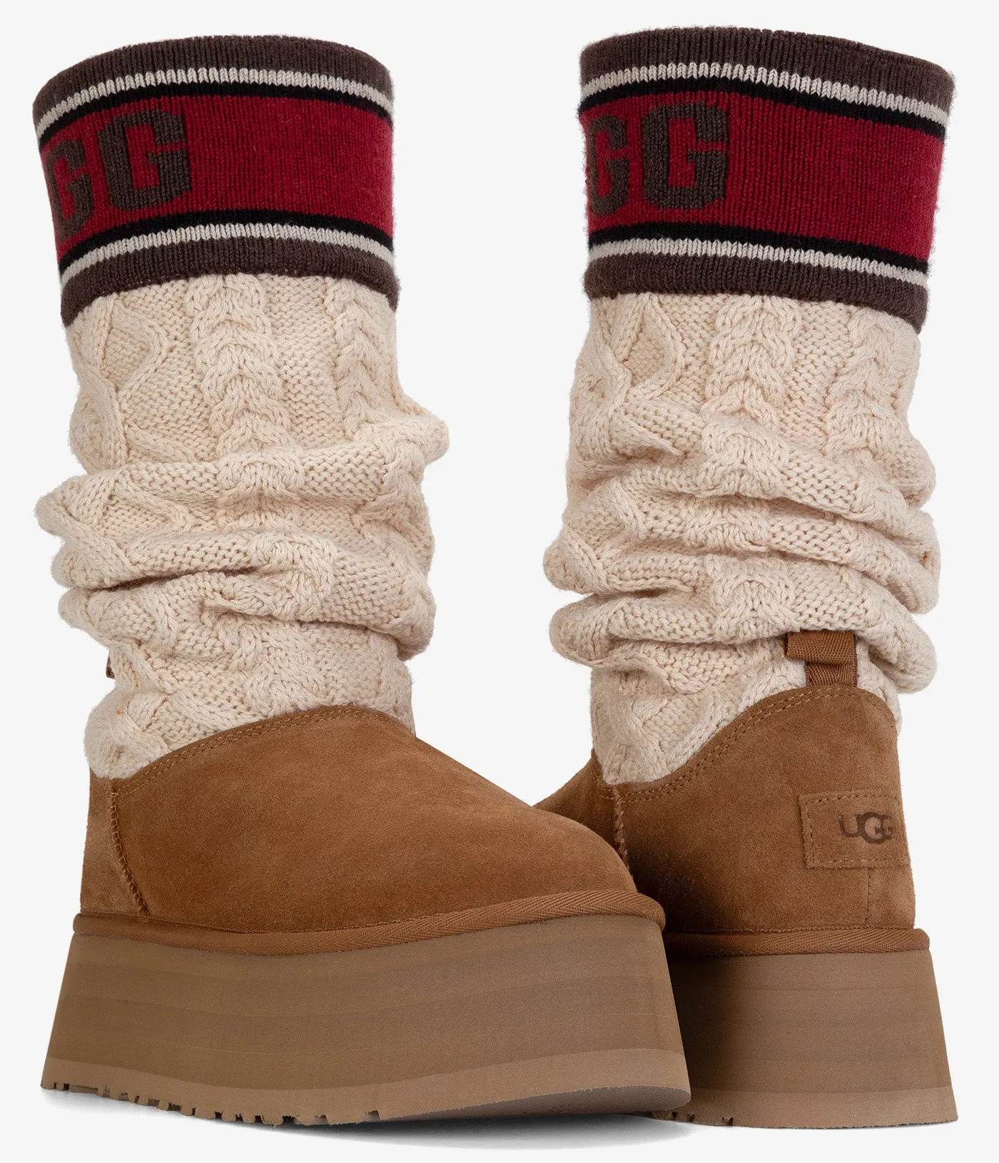 UGG Classic Sweater Letter Boot - Women