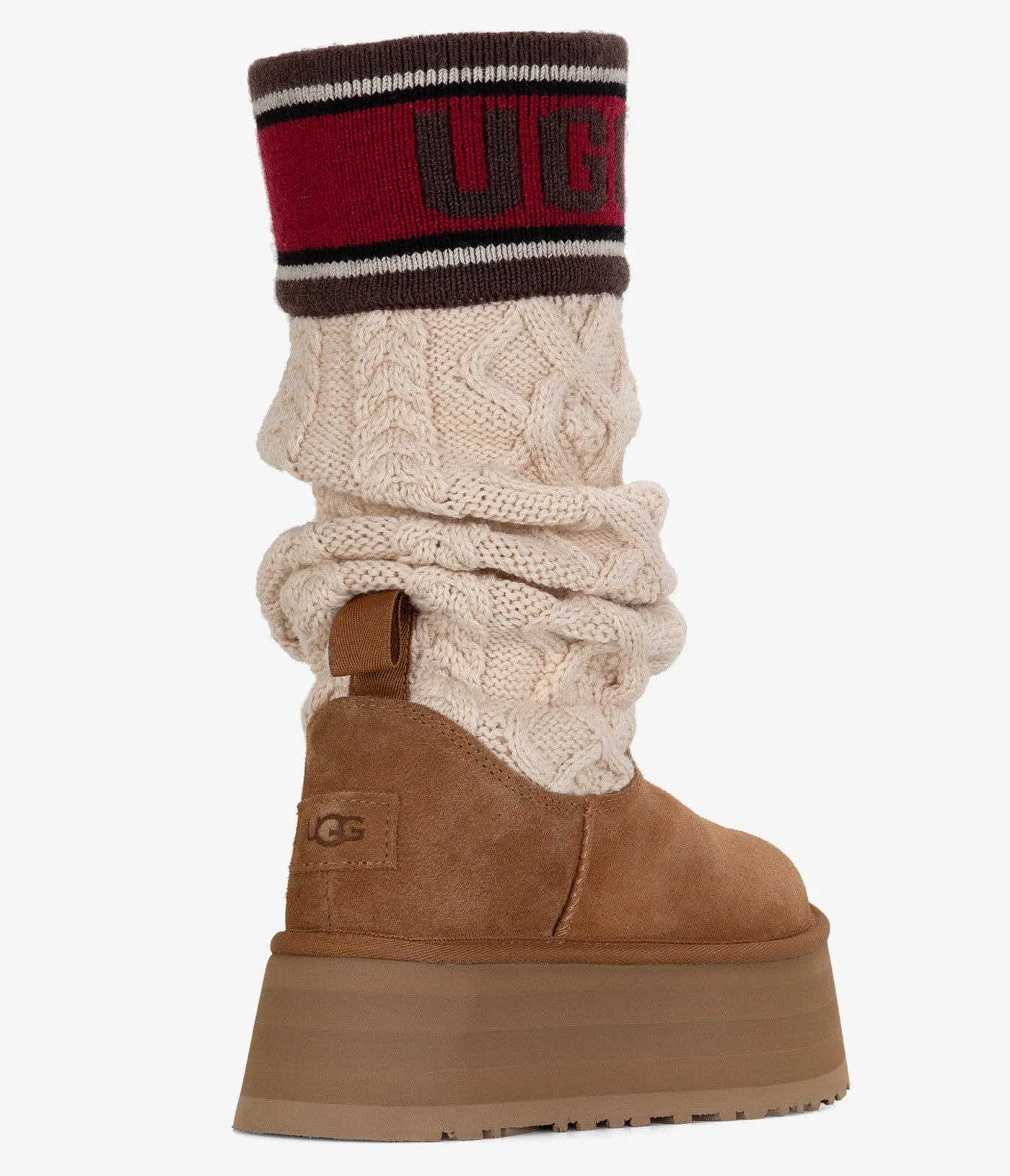 UGG Classic Sweater Letter Boot - Women