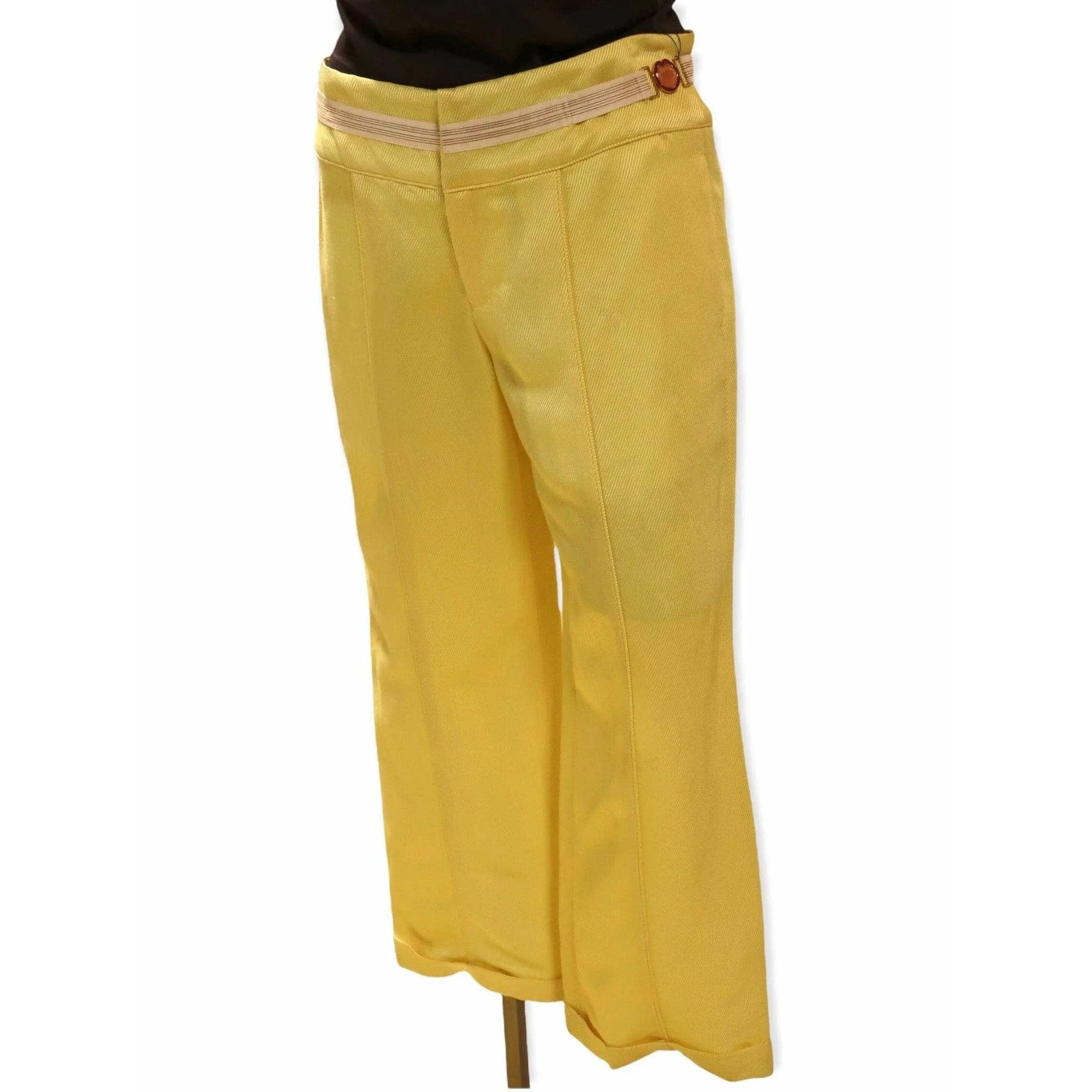 Undercover Vintage Yellow Crop Pant