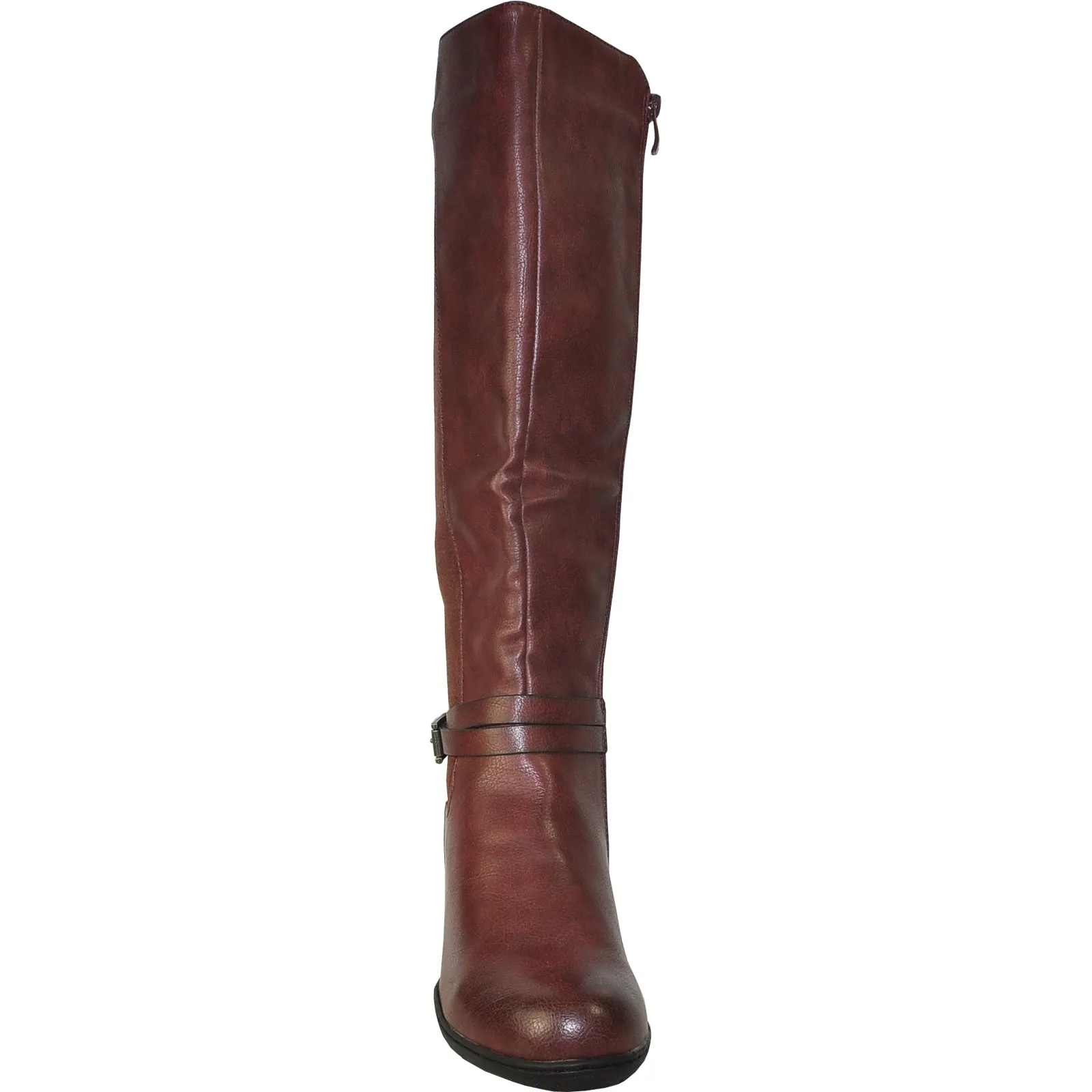 VANGELO Women Boot HF8422 Knee High Dress Bordo Red