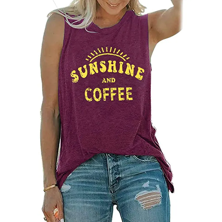 Women's Summer Graphic Tank Top